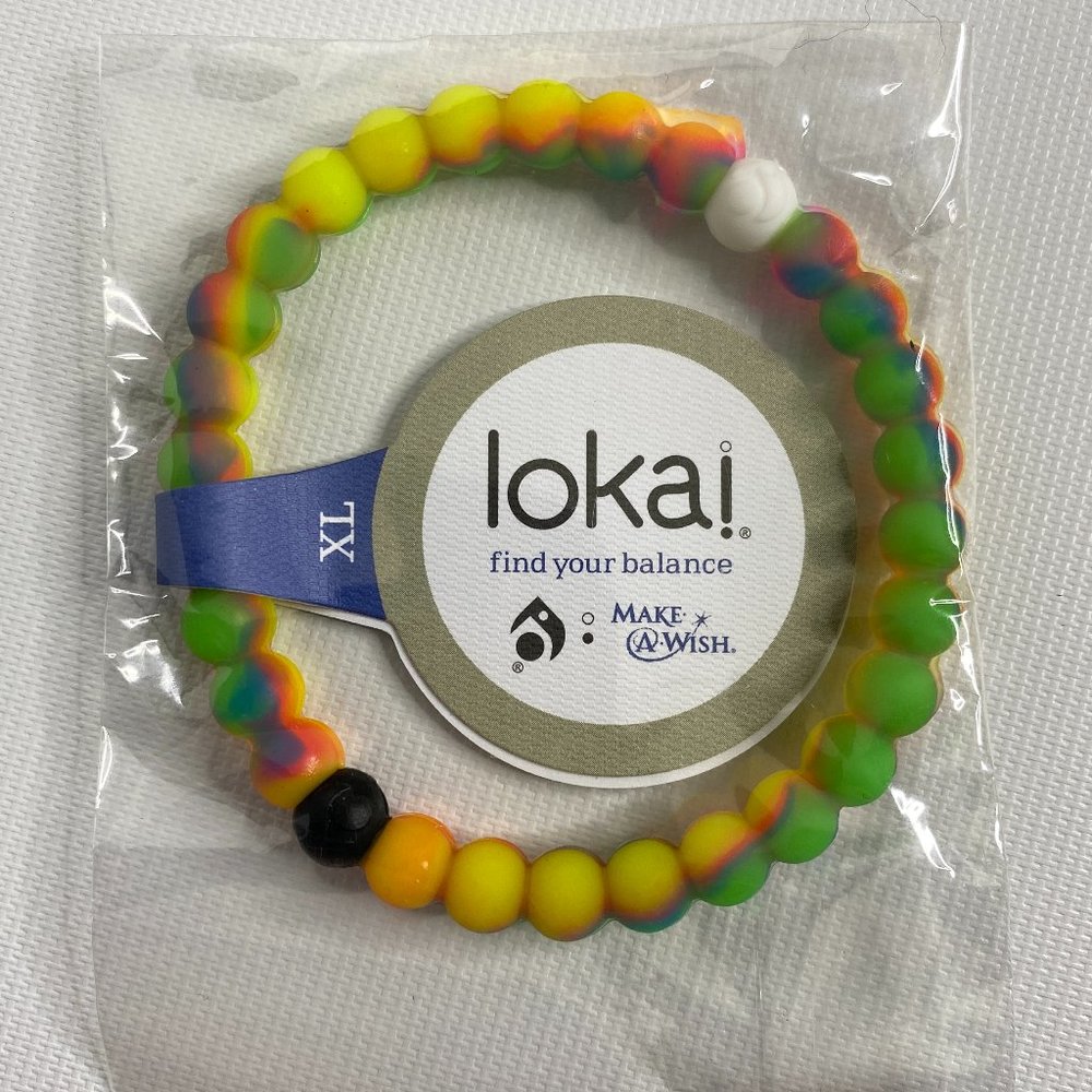 Lokai Bracelets Make A Wish Tie Dye Themed New Sealed NWT